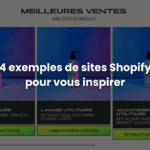 Exemples de site Shopify AM Agency